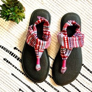 ♓️🅿️Sanuk Yoga Sling 2 Printed Sandals Lik…